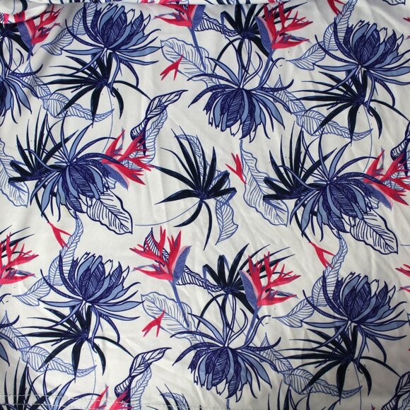 TailorByrd men's polo floral shirt top size 2XL XXL performance golf SPF 30 - Picture 8 of 10